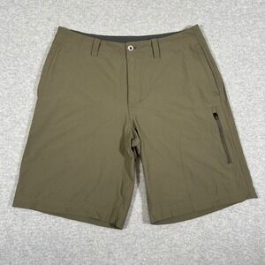Patagonia Quandary Shorts Mens‎ 31 Olive Green 10" Performance Hiking Outdoor